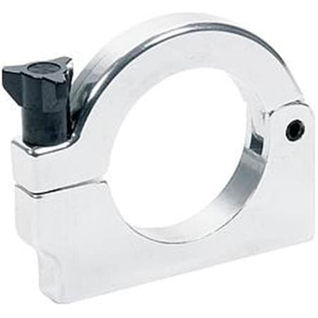 Allstar Performance 2 in. Round Tank Bracket; Polished ALL14408